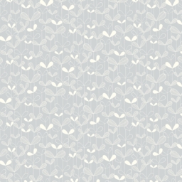 MissPrint Roller Blind - Saplings Cloud Grey - thumbnail 2