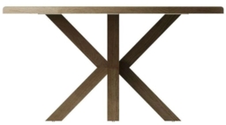 Hatton Oak 150cm Large Round Dining Table - 6 Seater - thumbnail 3