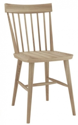 Bergen Scandinavian Oak Dining Chair (Sold in Pairs) - image 1