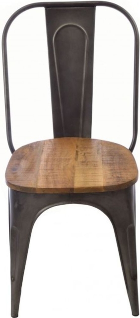 2 x Old Empire Mango Wood Dining Chair