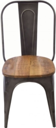 2 x Old Empire Mango Wood Dining Chair - thumbnail 1