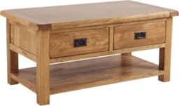 Originals Rustic Oak Storage Coffee Table - thumbnail 1