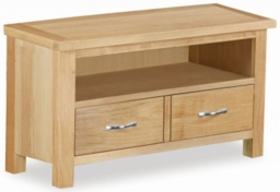 New Trinity Natural Oak 80cm TV Unit