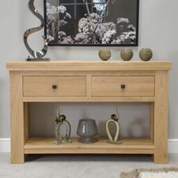 Homestyle GB Bordeaux Oak Console Table