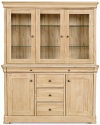 Clemence Richard Moreno Oak 2 Door 4 Drawer Large Sideboard - thumbnail 3