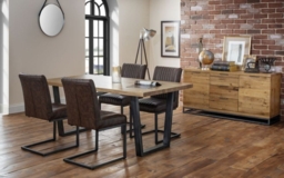 Brooklyn Rustic Dining Table - 6 Seater - thumbnail 3