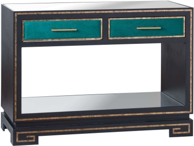 Clearance - Hill Interiors The Gatsby Black Console Table - FS141 - image 1