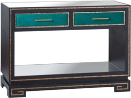Clearance - Hill Interiors The Gatsby Black Console Table - FS141 - thumbnail 1
