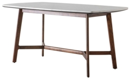 Barcelona 160cm Marble Top Dining Table - thumbnail 5