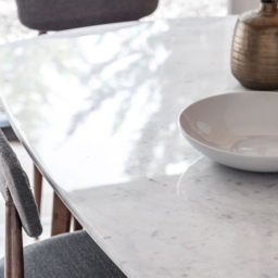 Barcelona 160cm Marble Top Dining Table - thumbnail 2