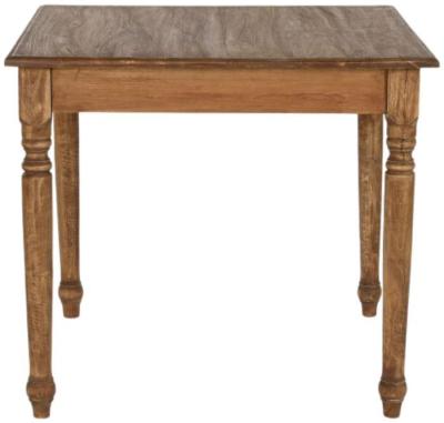 Natural Wood Dining Table - 90cm x 80cm