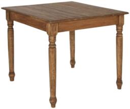 Natural Wood Dining Table - 90cm x 80cm - thumbnail 5