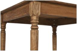 Natural Wood Dining Table - 90cm x 80cm - thumbnail 4