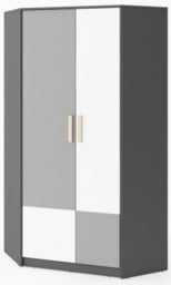 Pok Graphite Corner Wardrobe