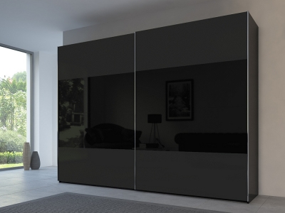 Rauch 20UP Front 3A Sliding Wardrobe with Mixed Matt Glass Front