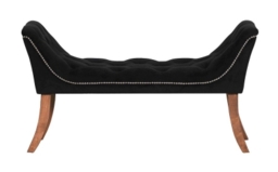 Black Velvet Bench