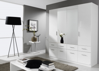 Celle High Gloss Wardrobe - image 1