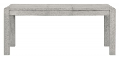 Amsterdam Grey Washed Oak 4-6 Seater Extending Dining Table - 135cm-175cm