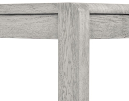 Amsterdam Grey Washed Oak 4-6 Seater Extending Dining Table - 135cm-175cm - thumbnail 5