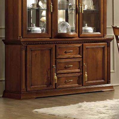 Camel Treviso Cherry Wood Italian Large Buffet Sideboard - image 1