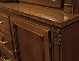 Camel Treviso Cherry Wood Italian Large Buffet Sideboard - thumbnail 2