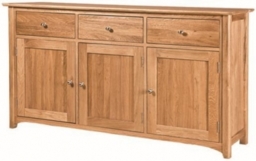 Shaker Oak Large Sideboard