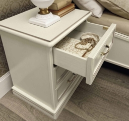 Camel Nostalgia Bianco Antico Italian Bedside Cabinet - thumbnail 2