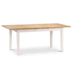 Davenport Ivory 6 Seater Extending Dining Table - thumbnail 3