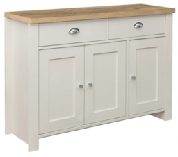 Birlea Highgate Cream 3 Door Sideboard