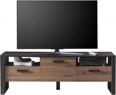 Fernwood Walnut Effect Extra Large TV Unit - image 1