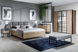 Lassen Oak Effect Storage Bed - Sizes Available - thumbnail 3