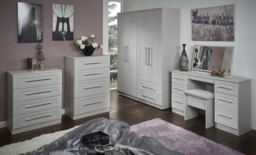 York Kaschmir Ash 2 Door Tall Wardrobe - thumbnail 2