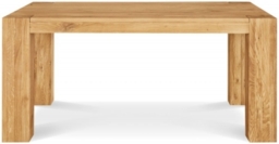 Clemence Richard Massive Oak 6 Seater Extending Dining Table