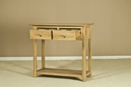 Shaker Oak Console Table - thumbnail 3