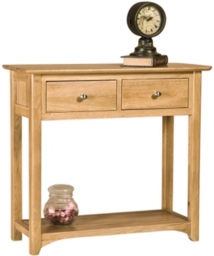 Shaker Oak Console Table - thumbnail 1