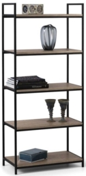 Tribeca Sonoma Oak Tall Bookcase - thumbnail 3