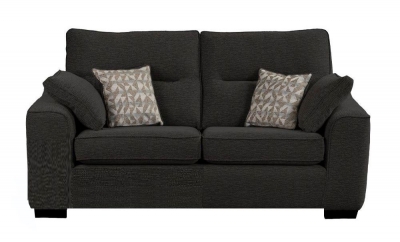 Sweet Dreams Verona Charcoal Fabric Sofa - image 1