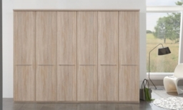 Wiemann Dakar 2 6 Door Wardrobe in Rustic Oak