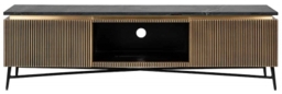 Ironville Gold Metal TV Unit