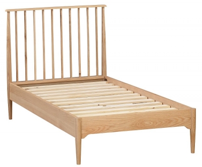 Jenson Oak Slatted Bed - Sizes Available - image 1