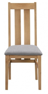 Cotswold Natural Satin Lacquer Dining Chair (Sold in Pairs) - image 1