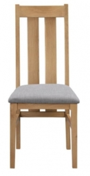 Cotswold Natural Satin Lacquer Dining Chair (Sold in Pairs) - thumbnail 1