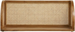 NORDAL Merge Natural Rattan Wall Shelf