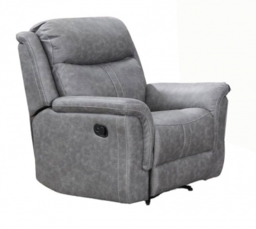 Portland Grey Recliner Armchair