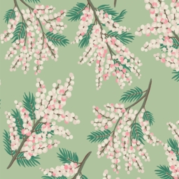 Cath Kidston Roller Blind - Mimosa Flower Multi - thumbnail 2
