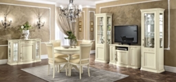Camel Torriani Ivory Italian Small TV Unit - thumbnail 2