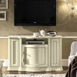 Camel Torriani Ivory Italian Small TV Unit - thumbnail 1