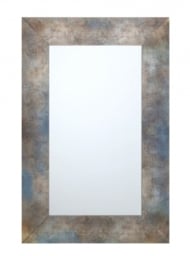 Mindy Brownes Zuri Blue Rectangular Mirror - 120cm x 80cm