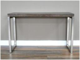 Dutch Wooden Console Table - Comes In Light Brown and Dark Brown Option - thumbnail 1