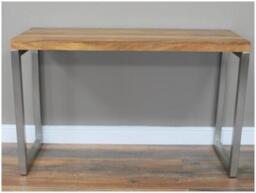 Dutch Wooden Console Table - Comes In Light Brown and Dark Brown Option - thumbnail 3